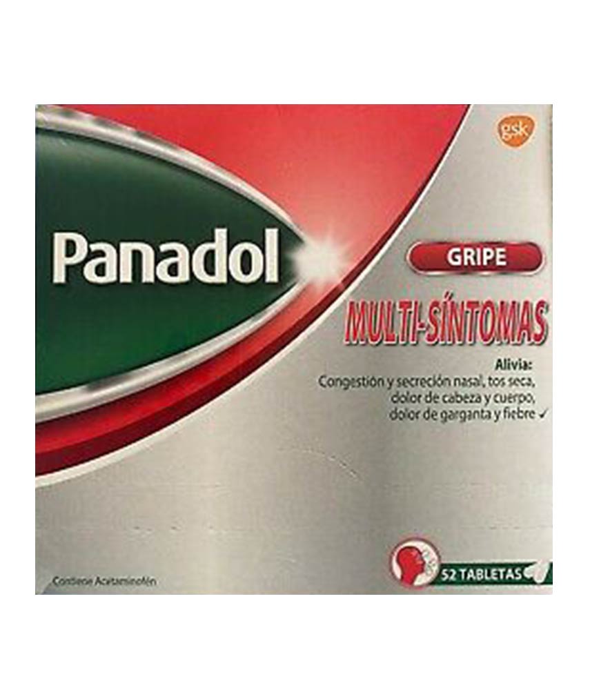 PANADOL MULTI-SINTOMAS GRIPE 52 UDS